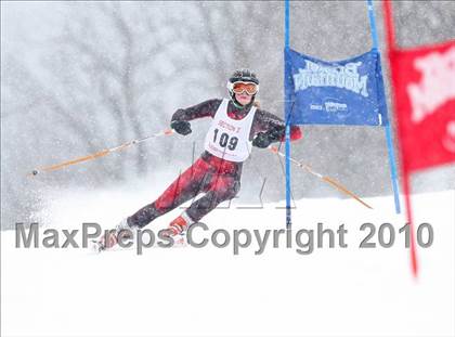 Thumbnail 2 in Section 5 Girls Giant Slalom Championships @ Bristol photogallery.