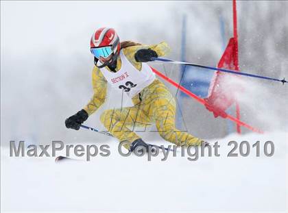 Thumbnail 2 in Section 5 Girls Giant Slalom Championships @ Bristol photogallery.