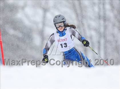 Thumbnail 2 in Section 5 Girls Giant Slalom Championships @ Bristol photogallery.