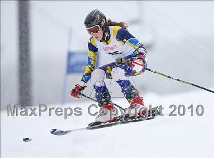 Thumbnail 3 in Section 5 Girls Giant Slalom Championships @ Bristol photogallery.