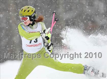 Thumbnail 3 in Section 5 Girls Giant Slalom Championships @ Bristol photogallery.