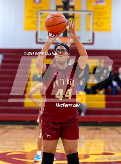 Thumbnail 2 in Unity Reed @ Justice (Cougar Holiday Classic) photogallery.