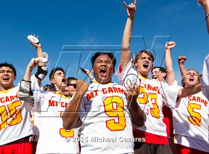 Thumbnail 1 in Mt. Carmel vs. Fallbrook (CIF SDS D2 Final) photogallery.