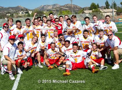 Thumbnail 3 in Mt. Carmel vs. Fallbrook (CIF SDS D2 Final) photogallery.