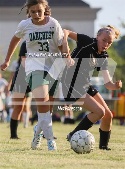 Thumbnail 1 in Bishop Ireton vs Oakcrest photogallery.
