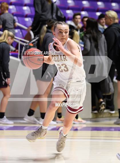 Thumbnail 1 in Logan vs. Cedar (UHSAA 4A Quarterfinal) photogallery.