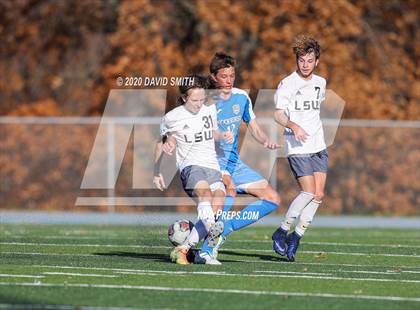 Thumbnail 3 in Rockhurst vs. Lee's Summit West (MSHSAA Class 4 Sectional) photogallery.