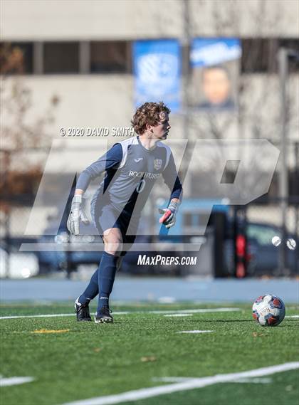 Thumbnail 1 in Rockhurst vs. Lee's Summit West (MSHSAA Class 4 Sectional) photogallery.