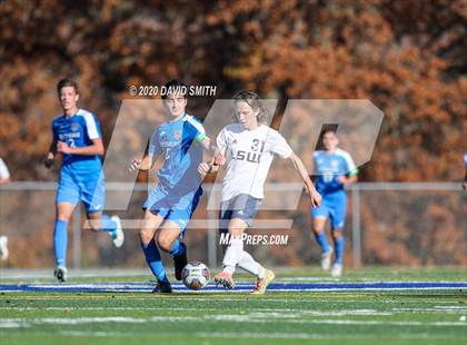 Thumbnail 1 in Rockhurst vs. Lee's Summit West (MSHSAA Class 4 Sectional) photogallery.