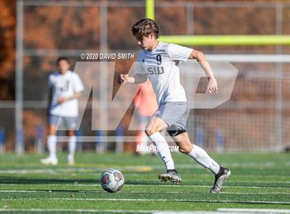 Thumbnail 1 in Rockhurst vs. Lee's Summit West (MSHSAA Class 4 Sectional) photogallery.