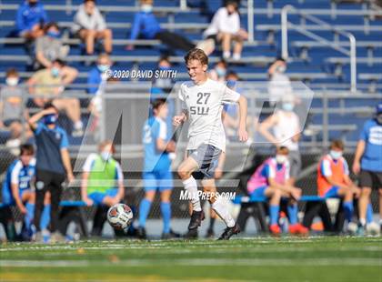Thumbnail 3 in Rockhurst vs. Lee's Summit West (MSHSAA Class 4 Sectional) photogallery.
