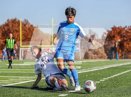 Thumbnail 2 in Rockhurst vs. Lee's Summit West (MSHSAA Class 4 Sectional) photogallery.