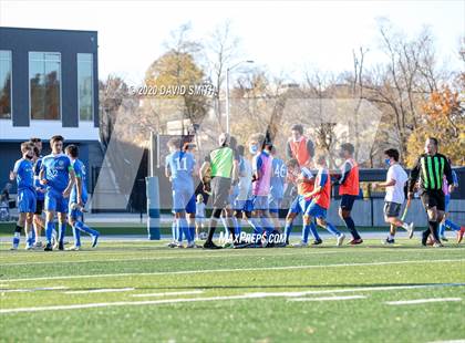 Thumbnail 2 in Rockhurst vs. Lee's Summit West (MSHSAA Class 4 Sectional) photogallery.