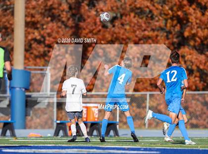 Thumbnail 3 in Rockhurst vs. Lee's Summit West (MSHSAA Class 4 Sectional) photogallery.