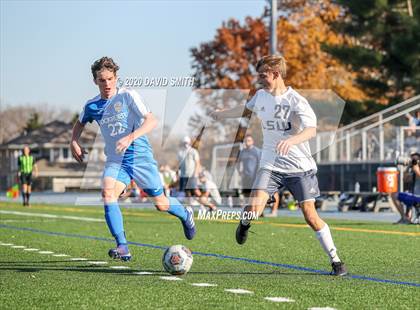 Thumbnail 3 in Rockhurst vs. Lee's Summit West (MSHSAA Class 4 Sectional) photogallery.