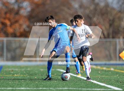 Thumbnail 2 in Rockhurst vs. Lee's Summit West (MSHSAA Class 4 Sectional) photogallery.