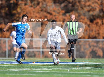 Thumbnail 1 in Rockhurst vs. Lee's Summit West (MSHSAA Class 4 Sectional) photogallery.
