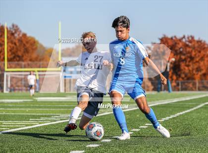 Thumbnail 2 in Rockhurst vs. Lee's Summit West (MSHSAA Class 4 Sectional) photogallery.