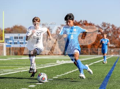 Thumbnail 2 in Rockhurst vs. Lee's Summit West (MSHSAA Class 4 Sectional) photogallery.