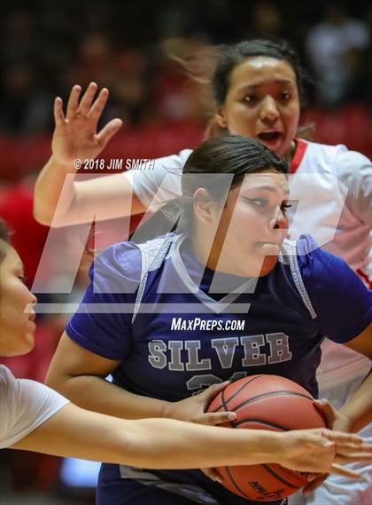Thumbnail 1 in Silver @ Shiprock (NMAA 4A Quarterfinal) photogallery.