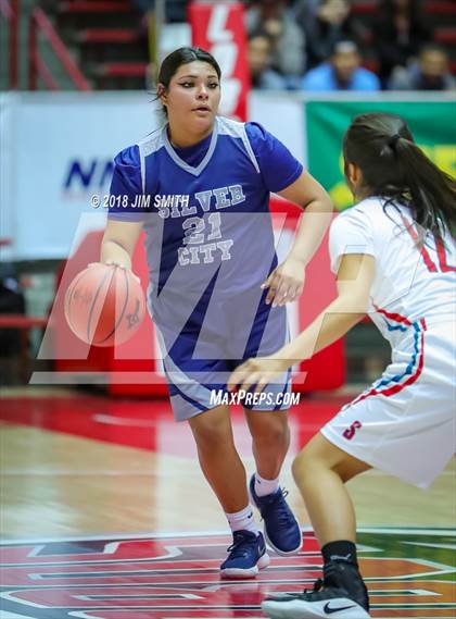 Thumbnail 1 in Silver @ Shiprock (NMAA 4A Quarterfinal) photogallery.