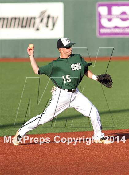 Thumbnail 3 in Blue Valley Southwest vs Eisenhower (KSHSAA 5A Playoff) photogallery.
