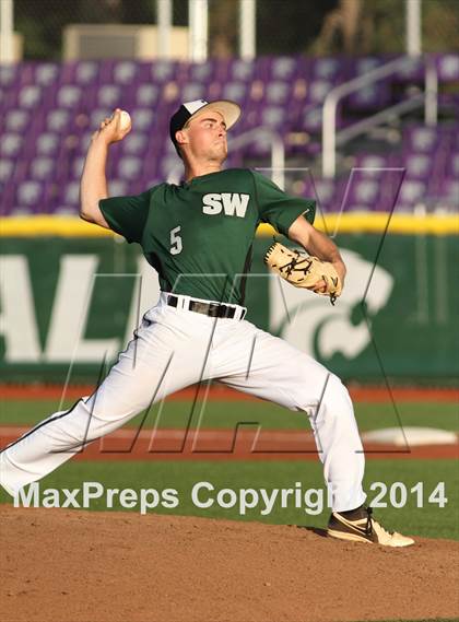 Thumbnail 2 in Blue Valley Southwest vs Eisenhower (KSHSAA 5A Playoff) photogallery.