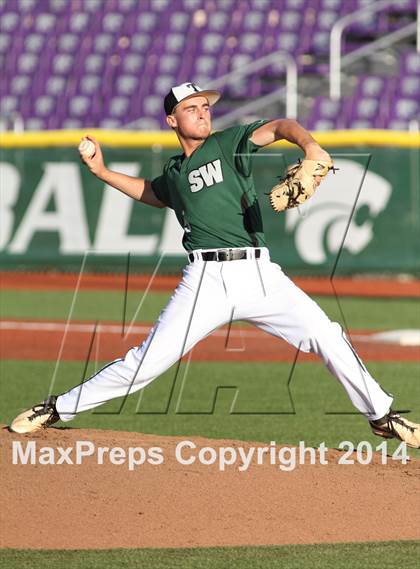 Thumbnail 3 in Blue Valley Southwest vs Eisenhower (KSHSAA 5A Playoff) photogallery.
