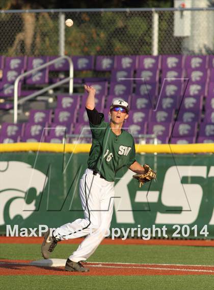 Thumbnail 3 in Blue Valley Southwest vs Eisenhower (KSHSAA 5A Playoff) photogallery.