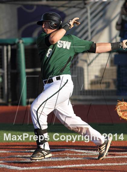 Thumbnail 3 in Blue Valley Southwest vs Eisenhower (KSHSAA 5A Playoff) photogallery.