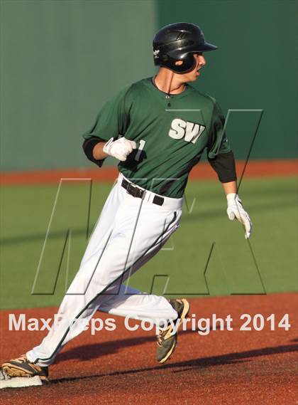 Thumbnail 2 in Blue Valley Southwest vs Eisenhower (KSHSAA 5A Playoff) photogallery.