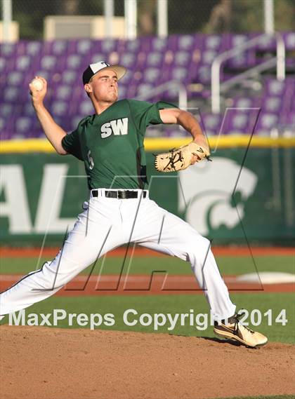 Thumbnail 3 in Blue Valley Southwest vs Eisenhower (KSHSAA 5A Playoff) photogallery.