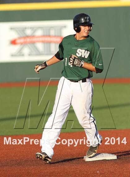 Thumbnail 2 in Blue Valley Southwest vs Eisenhower (KSHSAA 5A Playoff) photogallery.