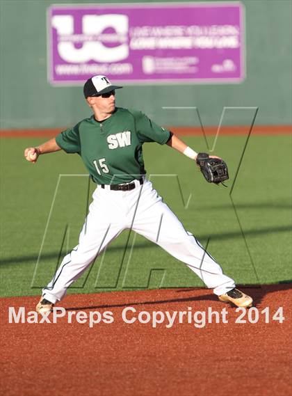 Thumbnail 2 in Blue Valley Southwest vs Eisenhower (KSHSAA 5A Playoff) photogallery.
