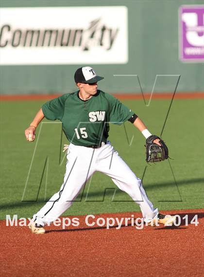 Thumbnail 2 in Blue Valley Southwest vs Eisenhower (KSHSAA 5A Playoff) photogallery.