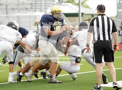 Thumbnail 2 in Holy Cross @ Marion (Scrimmage) photogallery.
