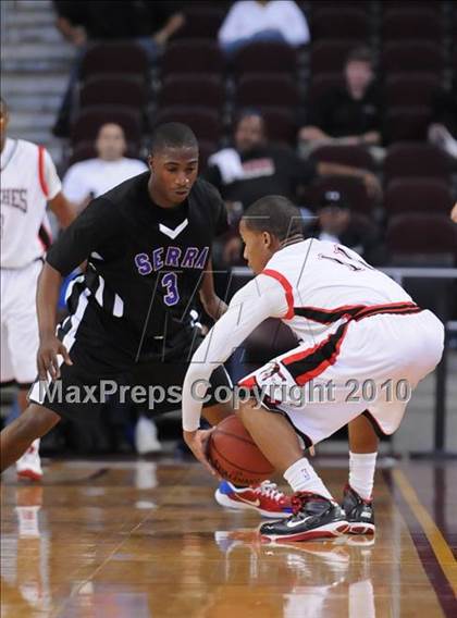 Thumbnail 1 in Centennial vs. Serra (CIF SoCal D3 Final) photogallery.
