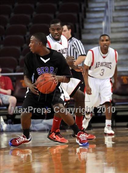 Thumbnail 3 in Centennial vs. Serra (CIF SoCal D3 Final) photogallery.