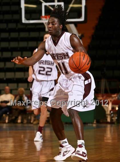 Thumbnail 2 in Mt. Vernon vs. Aquinas Institute (NYSPHSAA Class A Final) photogallery.