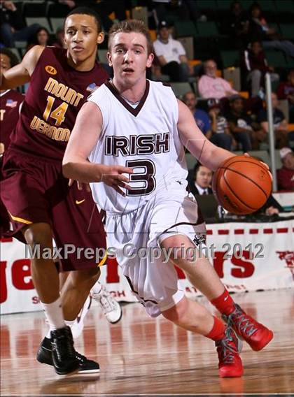 Thumbnail 3 in Mt. Vernon vs. Aquinas Institute (NYSPHSAA Class A Final) photogallery.