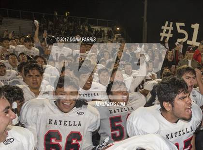 Thumbnail 3 in Katella vs. Covina  (CIF SS Division 11 Final) photogallery.