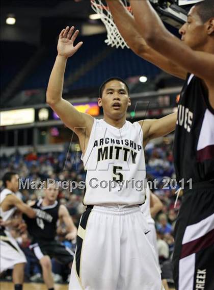 Thumbnail 1 in Archbishop Mitty vs. Woodcreek (CIF NorCal D2 Regional Final) photogallery.