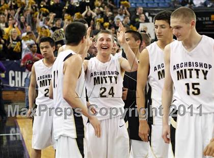 Thumbnail 2 in Archbishop Mitty vs. Woodcreek (CIF NorCal D2 Regional Final) photogallery.