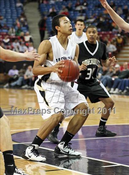 Thumbnail 3 in Archbishop Mitty vs. Woodcreek (CIF NorCal D2 Regional Final) photogallery.