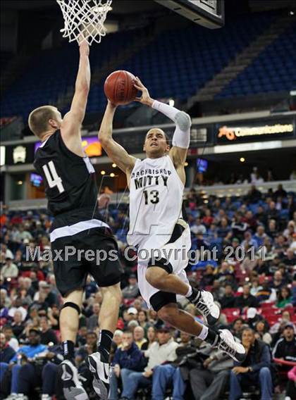 Thumbnail 2 in Archbishop Mitty vs. Woodcreek (CIF NorCal D2 Regional Final) photogallery.