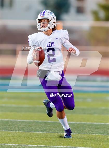Thumbnail 1 in Farmington @ Lehi (UHSAA 5A Quarterfinal) photogallery.