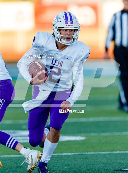 Thumbnail 1 in Farmington @ Lehi (UHSAA 5A Quarterfinal) photogallery.