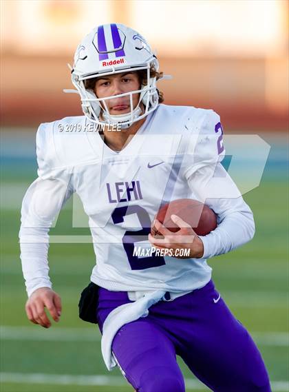 Thumbnail 2 in Farmington @ Lehi (UHSAA 5A Quarterfinal) photogallery.