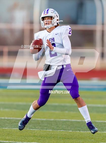 Thumbnail 2 in Farmington @ Lehi (UHSAA 5A Quarterfinal) photogallery.