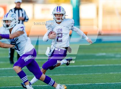 Thumbnail 3 in Farmington @ Lehi (UHSAA 5A Quarterfinal) photogallery.